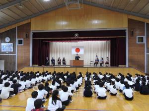 転退任される先生の言葉