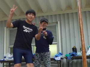 プール掃除③