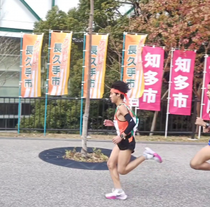 愛知駅伝蒲郡市野村選手
