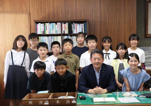 市長対話小学生