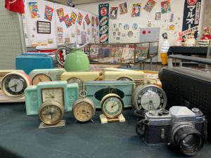 この写真は展示品の時計です。