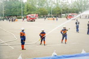 操法大会の様子