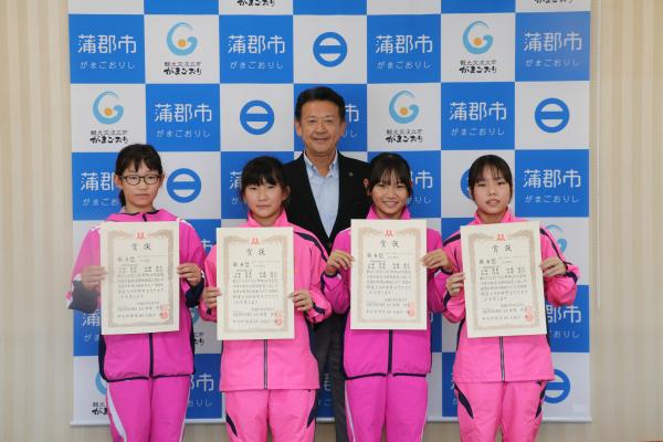 表敬訪問小田稟華様
