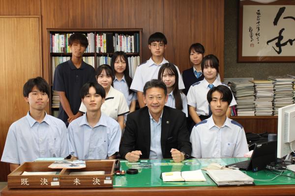 市長対話高校生