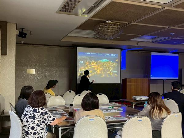 夜間照明の説明