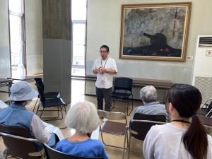 この写真は2025年9月の認知症予防の会の様子です。