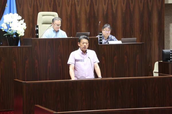 蒲郡市議会９月定例会開会