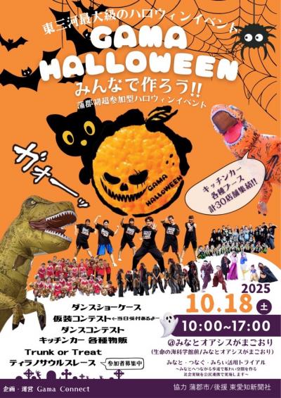 ガマハロウィン表面