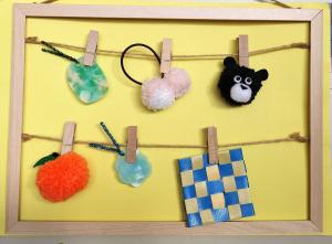 この画像は工作教室で作る作品です。