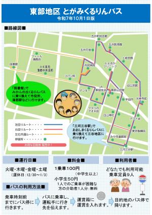 東部路線図