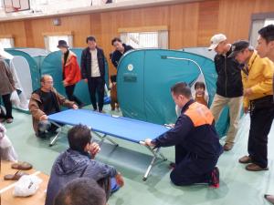 昨年度の訓練の様子