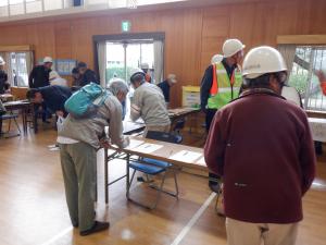 昨年度の訓練の様子