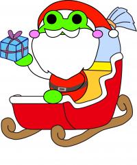 めくるくんサンタクロースの画像