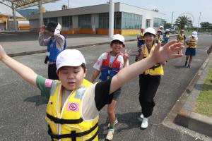 ヨット体験直前の写真です