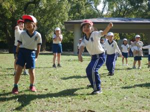 お弁当を食べた後の自由時間の様子です