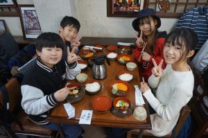 食事の様子です