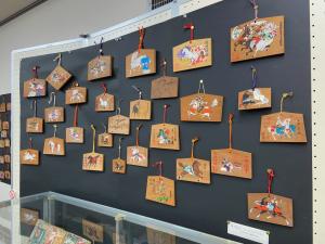 この写真は2025年1月の展示の様子です