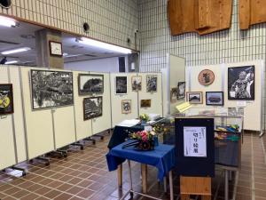 前回の展示の様子です