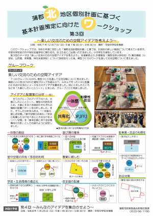 第3回北地区ワークショップその1