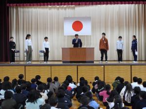 安全指導の講話