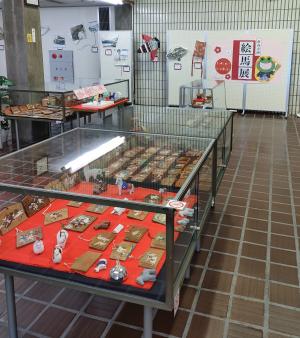 絵馬展の様子です