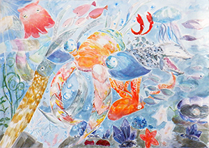 【特選】 蒲郡市立蒲郡南部小学校6年　新発田 莉央 さん