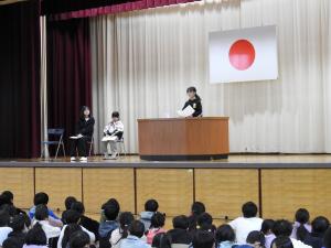 代表児童発表