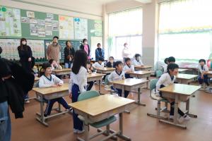 １年生の授業の様子です。