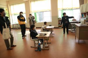 ３年生の授業の様子です。