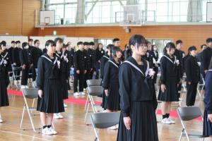 卒業式