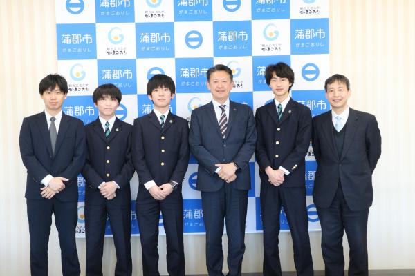 表敬訪問海陽学園