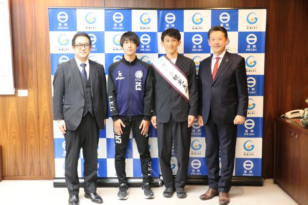 表敬訪問観光大使加藤康弘様