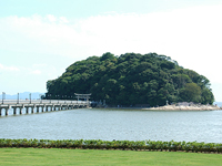 蒲郡市の竹島の画像