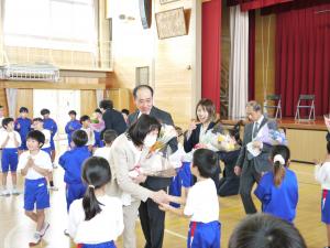 先生方とお別れ