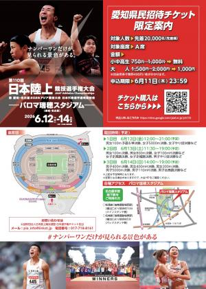 第110回日本陸上競技選手権大会