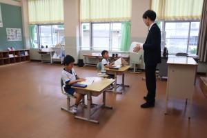 １年生の授業風景です