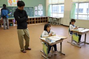 ４年生の授業風景です