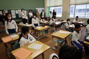 ５年生の授業風景です