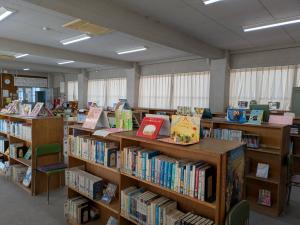 これは授業関連展示の様子です