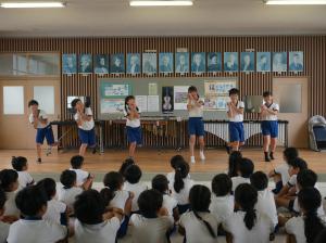 ６年生の発表の様子です