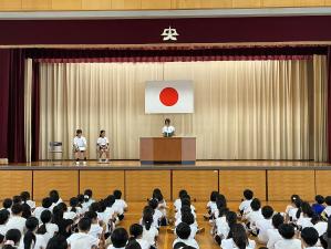 一学期終業式