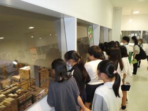 パールライス見学の様子