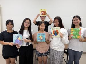 この画像は、塩津日本語教室の生徒さんです。