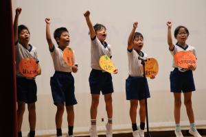 ３年の発表の様子です