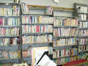 図書館分室の書架