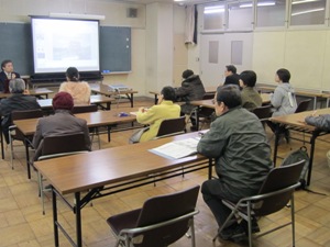 防災教室当日の様子2です。