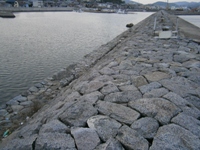石積防波堤の画像３
