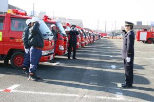 平成２６年１月１２日（消防出初め式）の画像