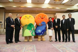 平成２６年６月７日（西浦温泉ゆるキャラ発表会）の画像