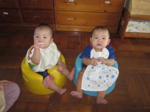 0歳児のお友達